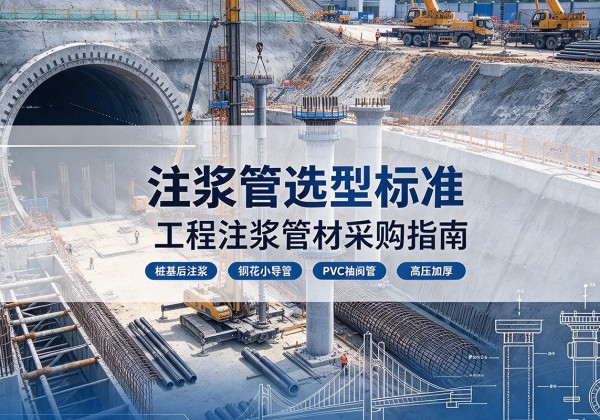 清新注浆管选型标准